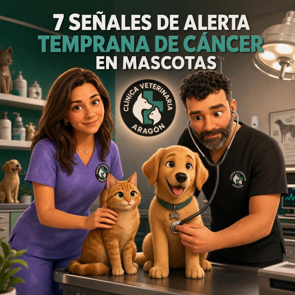 7 señales de alerta temprana de cáncer en perros y gatos