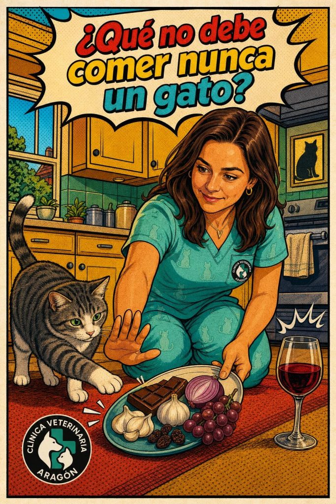 ¿Qué no debe comer nunca un gato? Alimentos peligrosos