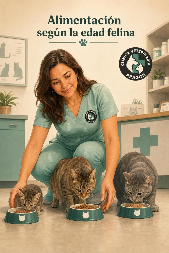 Alimentación felina según la edad: guía para cuidar a tu gato