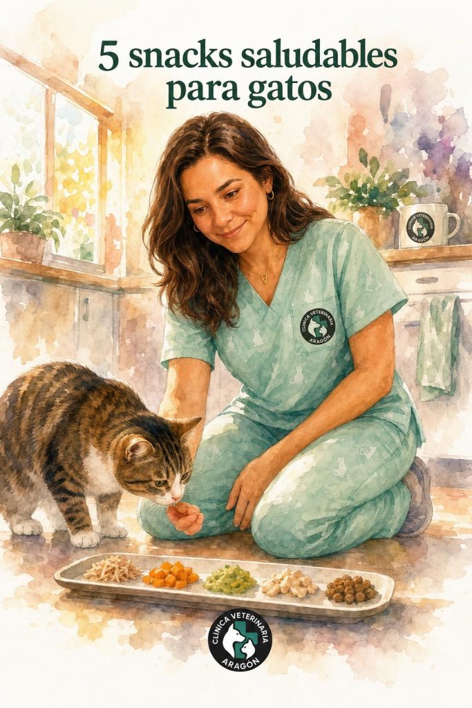 5 snacks saludables para gatos: opciones seguras y nutritivas