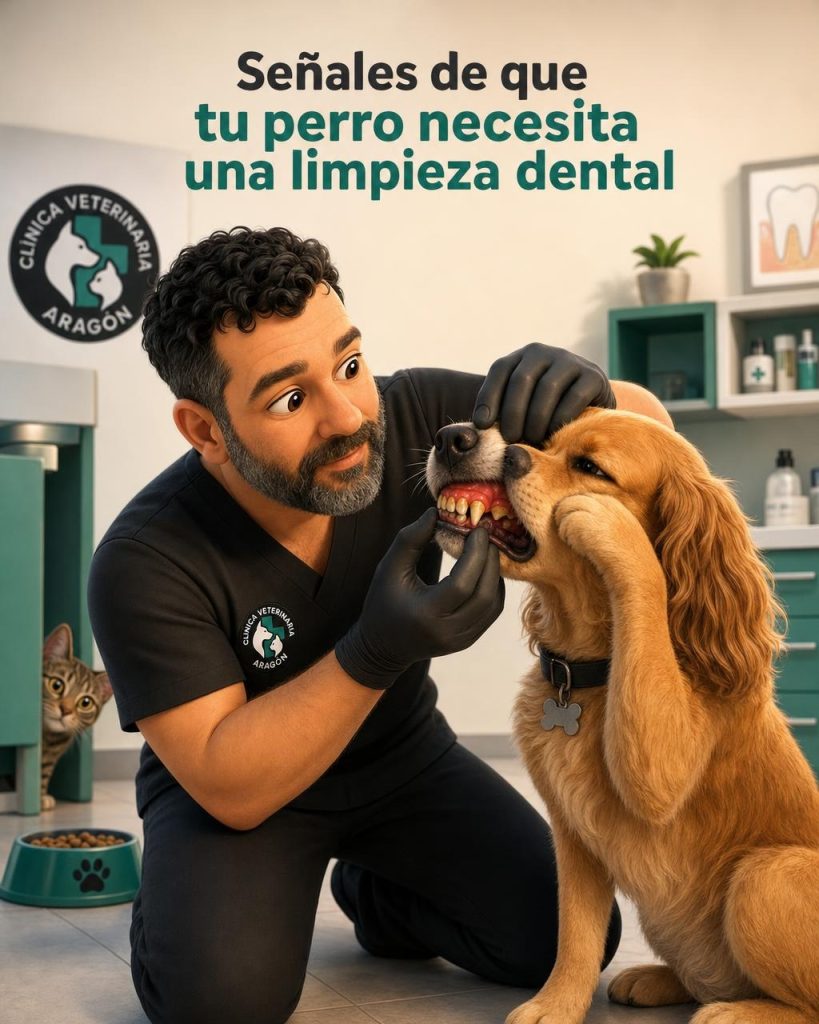 Señales de que tu perro necesita una limpieza dental veterinaria