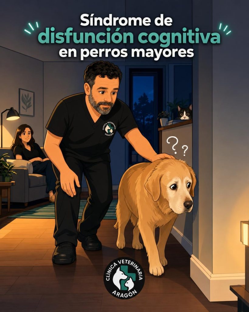 Síndrome de disfunción cognitiva en perros mayores: signos y cuidados
