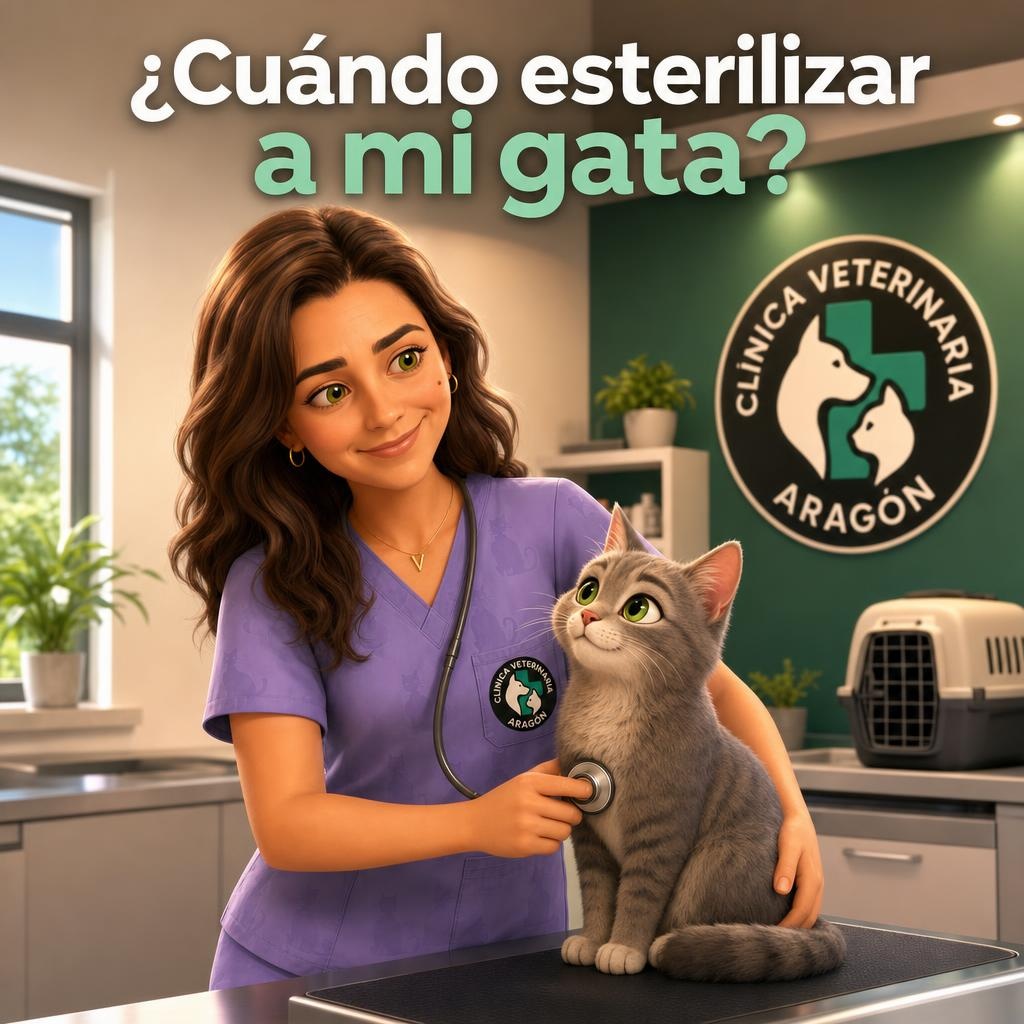 ¿Cuándo esterilizar a mi gata? Edad recomendada y cuidados veterinarios